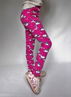 CALZA DE ALGODÓN Y LYCRA UNICORNIO - comprar online