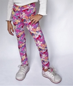 CALZA DE ALGODÓN Y LYCRA HOJAS - Kids Store