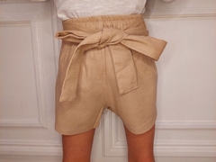 SHORT DE LINO CON LAZO EGIPTO (ART. 133) en internet