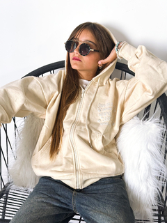 Imagen de Campera de frisa LOVE de nena