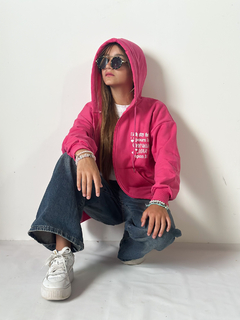 Campera de frisa LOVE de nena en internet