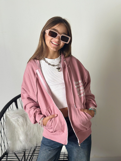 Campera de frisa LOVE de nena
