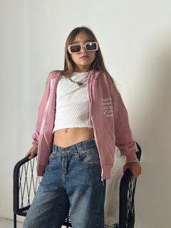 Campera de frisa LOVE de nena - Kids Store