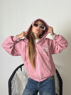 Campera de frisa LOVE de nena
