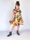 Vestido de morley estampado art. 929