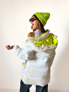 Camperon de nena IMPORTADO foil con piel por dentro - Kids Store