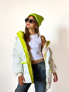 Camperon de nena IMPORTADO foil con piel por dentro - tienda online