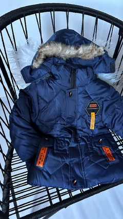 Imagen de campera importada de bebes con piel por dentro UNISEX