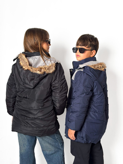 Campera IMPORTADA combinada de VARON con piel por dentro - comprar online
