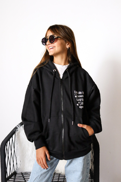 Imagen de Campera de frisa LOVE de nena