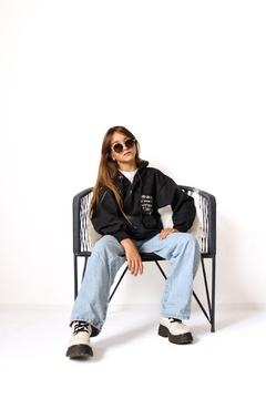 Campera de frisa LOVE de nena