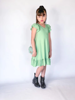 Imagen de Vestido de morley liso art. 927