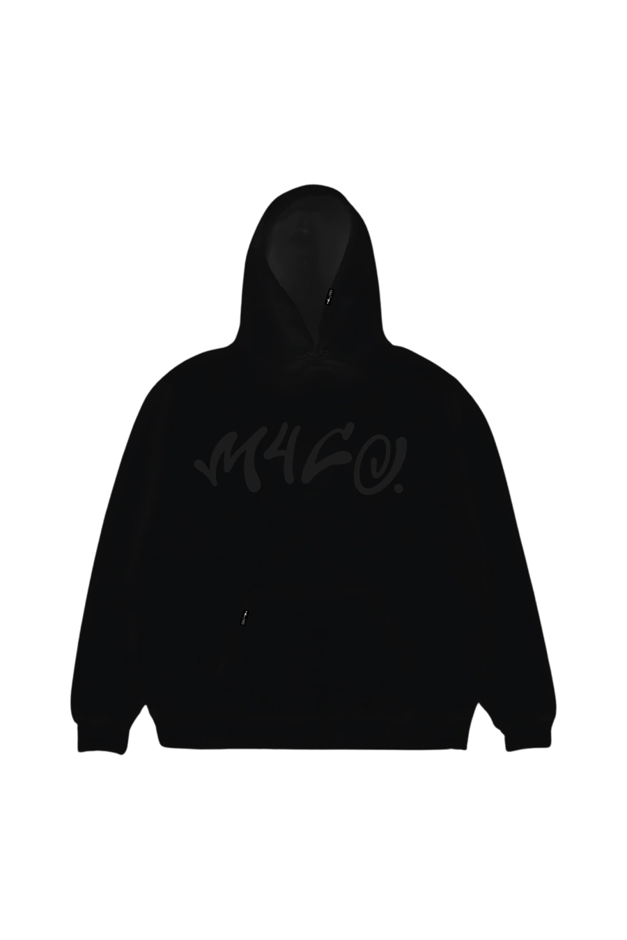 Hoodie Liquid Puff Black 24