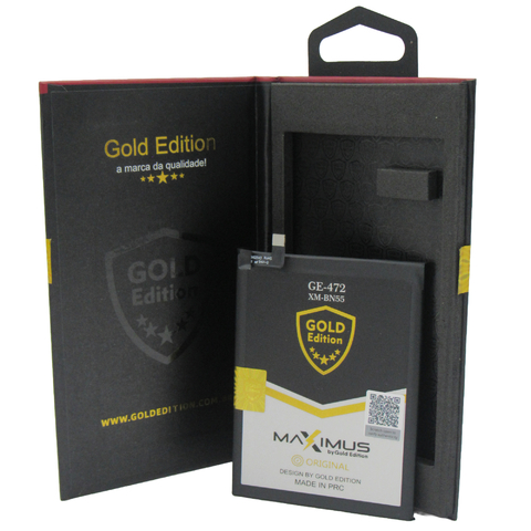 Bateria Gold Edition GE-472 BN55 Para Xiaomi Redmi Note 9s