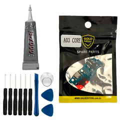 Placa de Carga Gold Edition Para Galaxy A03 Core + Kit Reparo