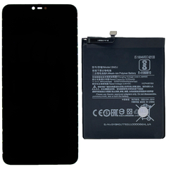 Tela Frontal Completa Para Xiaomi Mi 8 Lite + Bateria BM3J