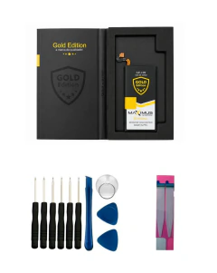 Kit Reparação de Bateria Gold Compativel com Galaxy S8 G950