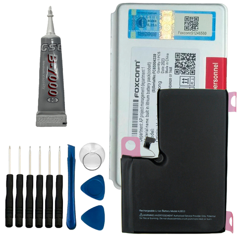Bateria Foxconn Para iPhone 13 Pro Max + Kit Reparo