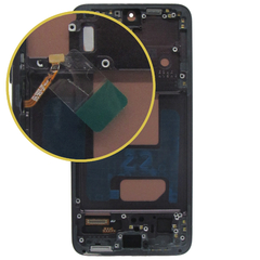 Tela Frontal Completa Incell Para Galaxy S22 com Aro + Bateria - comprar online