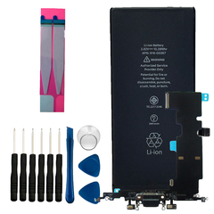 Flex Dock conector Gold para iPhone 8 Plus + Bateria + Kit