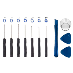 Imagem do Tela Frontal Touch JK para iPhone 14 Pro + Bateria Gold + Kit Reparo