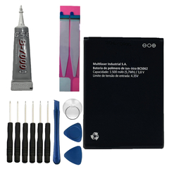 Kit Reparo + Bateria Bcs062 Para Multilaser Ms45