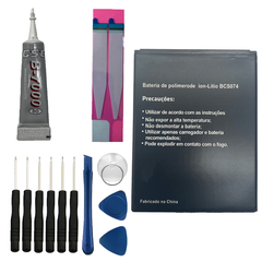 Kit Reparo + Bateria Bcs074 Para Multilaser Ms50x