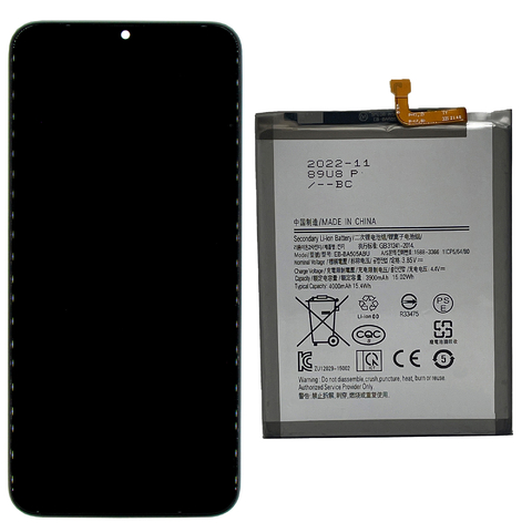 Tela Frontal InCell Completa Para Galaxy A30s COM ARO + Bateria BA505