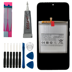 Tela Frontal Completa Incell Para Galaxy S22 com Aro + Bateria - comprar online