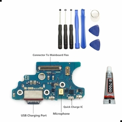 Placa De Carga Para Galaxy S20 G980 + Kit Reparo