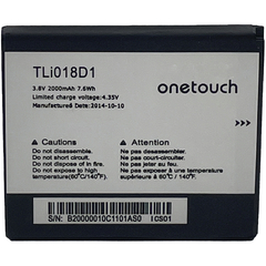 Kit Reparo + Bateria TLI018D1 Para Alcatel One Touch Pop 3 / 5