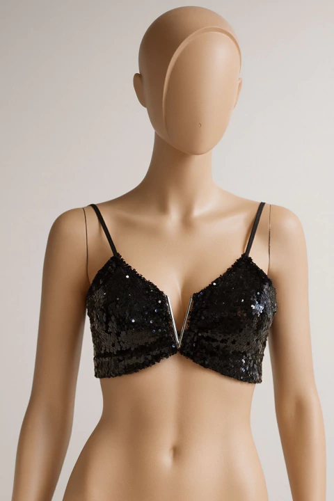 Top V Lentejuelas Luna #6310 - comprar online