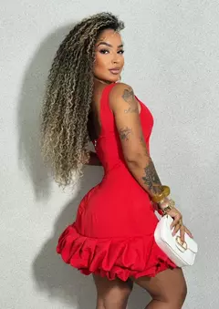 Vestido Crepe Balone na internet