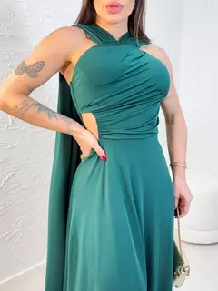 Vestido Longo frente única - Linha Chic