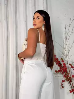 Calça Pantalona Premium Fivela - Linha Chic
