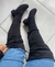Bota Cano Longo Preta Ajustável