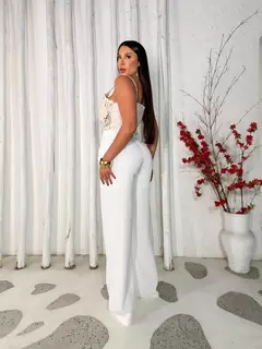 Calça Pantalona Premium Fivela na internet