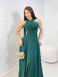 Vestido Longo frente única - comprar online