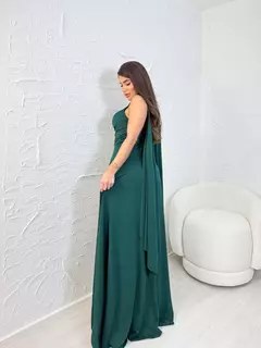 Vestido Longo frente única - loja online