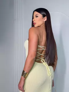 Vestido Midi Tricot na internet