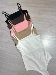 Body Full Decote Reto Alca Fina - comprar online