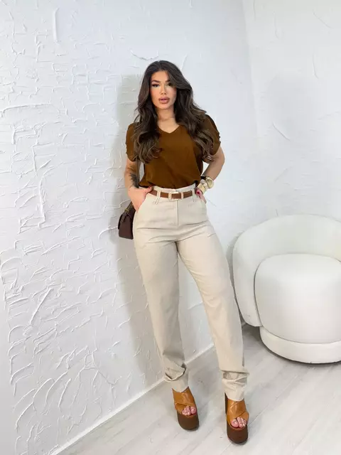Calça Jogger Linho Zara