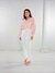 Chamise Cropped Plissado Lateral na internet