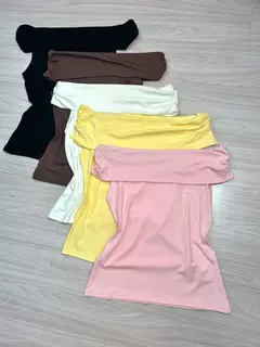 Blusa Malha Premium Ombro a Ombro - comprar online