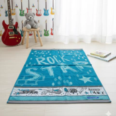 Toalla infatil Arcoiris 100% algodon - comprar online