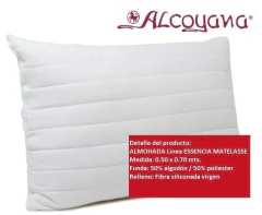 Almohada Alcoyana Essencia Matelasse - Les Blancs