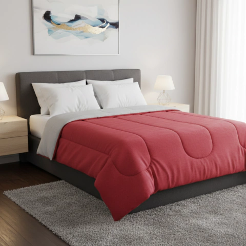 Acolchado 2 Plazas y media Reversible Liso - comprar online