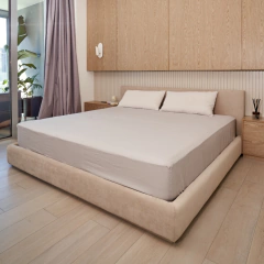 Sabana ajustable King City Blanco - tienda online