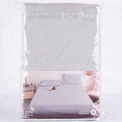 Imagen de Sabana ajustable King City Blanco