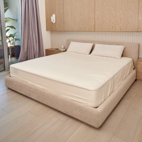 Sabana ajustable Queen City Blanco